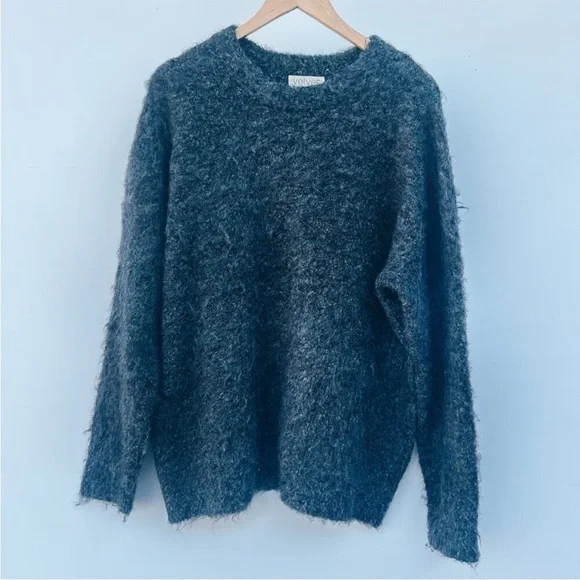 Velvet Jenny Graham Valencia relaxed Pullover Crew Neck Sweater oversized - Picture 4 of 7